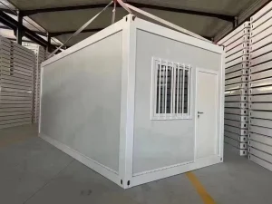 Small 20ft Prefabricated House Container Camping Detachable Container Tiny House Portable for Refugees Mobile House