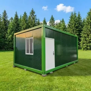 Smart Expandable Container House IoT Ready Sustainable Prefab ADU Tiny Home Solar Integration Off-Grid Living Design