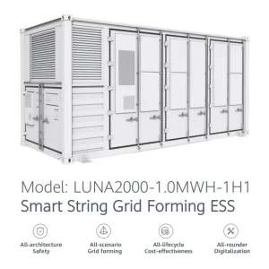 Smart String All-in-One Commercial and Industrial 1MWh Hybrid Container BESS Solar Lithium Battery Energy Storage System