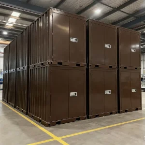 SmartBox Customized Demountable Storage Container Heavy Duty Steel Flat Pack Storage Shipping Container
