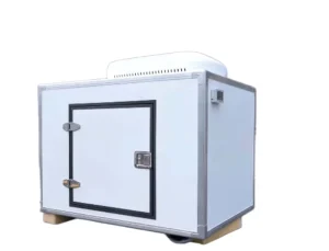 Solar Container Automatic Remote Monitoring Cold Storage with Motor 75mm 22 Mobile Cold Storage