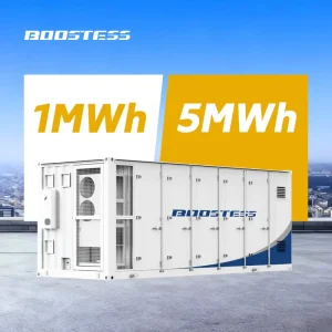Solar Energy Storage Container 1MW BESS Off Grid Solar Power System Hybrid Renewable Energy Solution for Industry