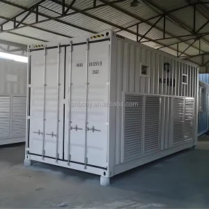 Solar Panel System 2mw Solar Power Plant on Grid 1Mwh 2mwh 4mwh Energy Storage Container Pv Project Lithium Ion CAN