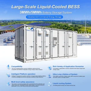 Solar Panel System 500KW Solar Power Plant On Grid 1MWh 2MWh 4MWh Energy Storage Container PV Project