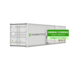 Solar Power Plant 40Hq 1Mw 1000kw 1Mwh Complete Container Battery Energy Storage System Ess Energy Management System