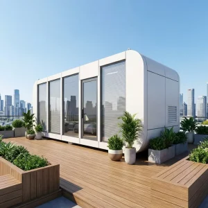 Solar Powered Low Maintenance For Farm Stay Quiet Comfortable Insulated Waterproof Tiny House