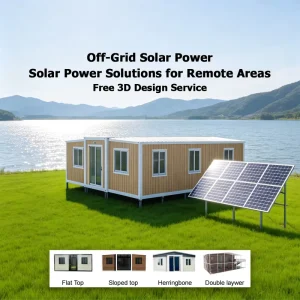 Solar Powered Versatile 20ft Modular Prefabricated House with Quick Assembly for Backyard Studio Cafe Shop and Mobile Retail