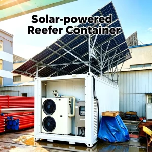 Solar-powered Reefer Container 20ft CIMIC Single-phase Electricity 220V Fast Delivery New Product