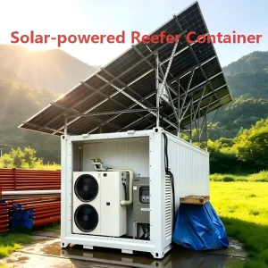 Solar powered Steel Reefer Container 20ft CIMIC Single phase 220V BV Certified Fast Delivery New Product