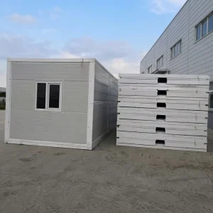 Solid Construction High Strength Fabricated House for Harsh Environment and Modular Steel Construction Site Project Office