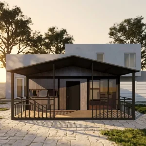 Soundproof 20 Ft Prefab Modern Villa Folding Container Expandable House Prefabricated Movable Home 2 3 4 5 Bedroom