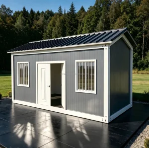 Southeast Asia Middle East Africa Popular Modern Flat Pack Sandwich Panel Container House Office&Home Simple Outdoor Warehouse