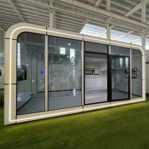 Space Capsule With Big Space and Multi Functions Prefab House with Mobile Living for Hotel and Apartment