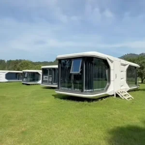 Space Pod Capsule with Furniture Soundproof Waterproof Fireproof 20ft 40ft Prefab Modern Container Space Capsule