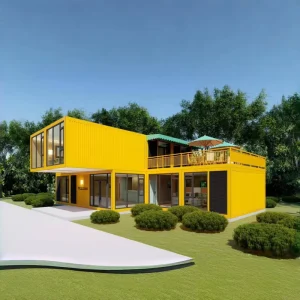 Spacious 40FT Expandable Design Container House Modular Prefabricated Villa Catering with Versatile Sandwich Panels