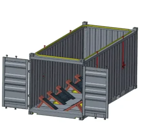Special 20′ Dry Container for International Shipping to USA with 34.5 M3 Capacity