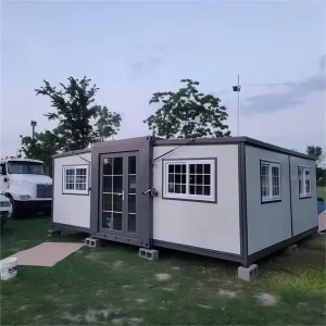 Special Offer Double Wing Expandable Light Steel Container House 20ft Prefab Modular Tiny Villa Quick Assemble Factory