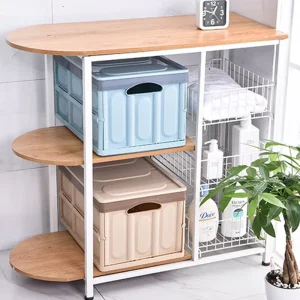 Stackable Foldable Storage Bins Eco Friendly PP Plastic Containers with Lid Space Saving for Multi Scenario Use
