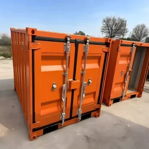 Stackable Nested Steel Storage Container 5ft-10ft Dry Shipping Container for Warehouse & Logistics