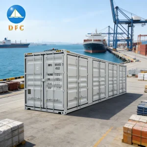 Stackable Waterproof 40FT Four Side Opening Doors Storage Heavy Duty Dry 67CUM Capacity Shipping Container