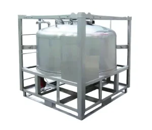 Stainless Steel Container Food Class Storage IBC