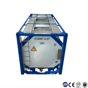 Stainless Steel Containerized Chemical Storage Pressure Vessel for Hazardous Goods Transportation CE Certified