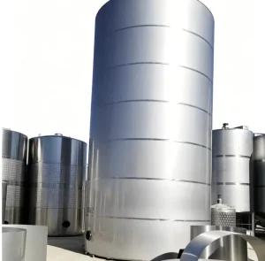 Stainless Steel Liquid Nitrogen/Water/Fuel Storage Tank with Engine Pump Pressure Vessel Container Customizable Dimensions