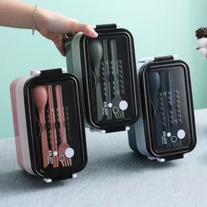 Stainless Steel Lunch Food Storage Container Bento Box