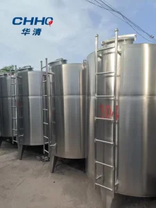 Stainless Steel Storage Tank with Pressure Vacuum Option Corrosion Resistant ISO Certified for Liquid Granular Storage