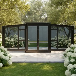 Standard 20 foot 40 foot Twin Wing Expandable Container House for Office Use with Midcentury Modern Design