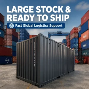 Standard 20FT ISO Sea Container Intermodal Shipping Container Steel Cargo Container for Logistic