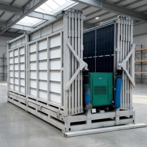 Standard Containerized Mobile Modular Microgrid Power Supply with Photovoltaic & Energy Storage Grid Connected