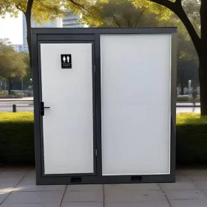 Standard Convenient Extendable Prefabricated House Small Mobile Toilets Outdoor Portable Container House Toilet