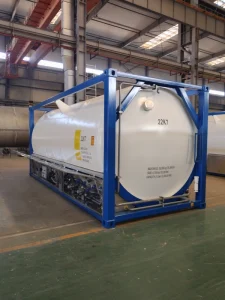 Standard Design 20ft 40ft ISO tank Container Manufacturer Cryogenic Liquid Tanks