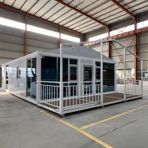 Standard Stability 40Ft 20Ft Prefab Luxury Mobile Container Expandable House 2 3 4 5 Bedroom Prefabricated Villa Portable Home