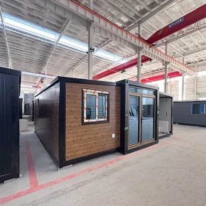 Standard Stability 40ft 20ft Mobile Expandable Light Steel Container Family 2 Bedroom Modular Prefabricated House