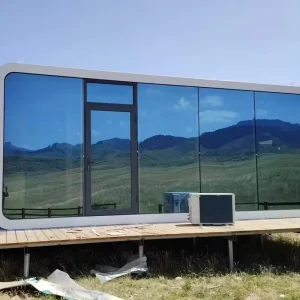 Steel 20ft 40ft Contemporary Apple Cabin Shipping Container With Bathroom For Home Office Villa & Bar