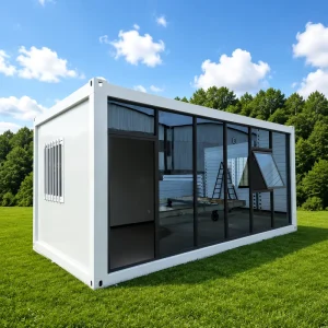 Steel 20ft Expandable Sandwich Panel Detachable Prefabricated Container Mobile Modular House