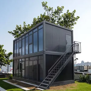 Steel 40ft 20ft Flat Pack Shipping Container Houses Multi-Storey Construction for Offices Living Rooms Hotels