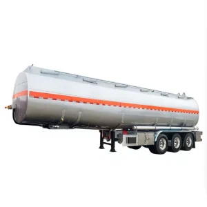 Steel Fuel Tank Semi Trailer 30000L Heavy Oil Tanker