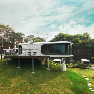 Steel Modular Home Prefabricated Tourism Development Camp House