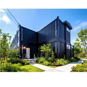 Steel Prefabricated Modular Container Houses Apartment Container House for Villa & Hotel Use