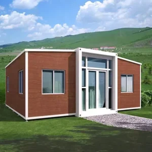Steel Sandwich Panel Expandable Detachable Folding Mobile House with Breathable Design Contemporary Style for Office Use