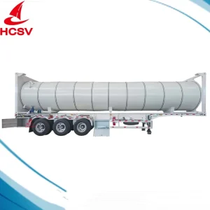 Steel Semi-Trailor Tank Container for Tractor Use