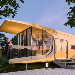 Steel Structure Cabin House Luxury Mobile Space Capsule Home Low Price High Quality Cabin Home for Sale