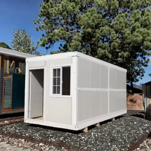 Steel Structure Container House, Modular Mobile Foldable Tiny House