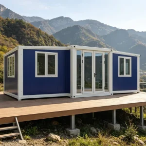 Steel Structure Expandable Folding Portable Tiny Container House Expandable Container House