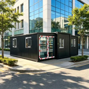 Steel Structure Prefabricated Expandable Container House Prefab Houses Foldable Resort Home