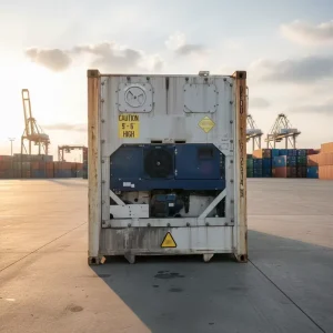 Stock at Qingdao Port 40ft 20ft Refrigerated Reefer Container for Self Cold Room Storage Ready to Ship for