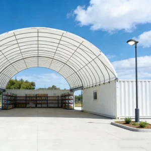 Storage Arches Warehouse Tent Shelter Waterproof Container Tent Container Dome Shelter